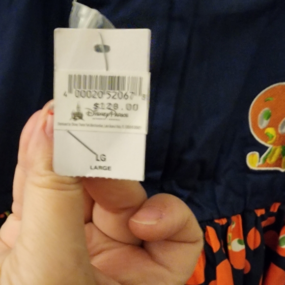 NWT Disney Dress Shop Orange Bird XL Blue & Orange FREE Shipping - Picture 2 of 5